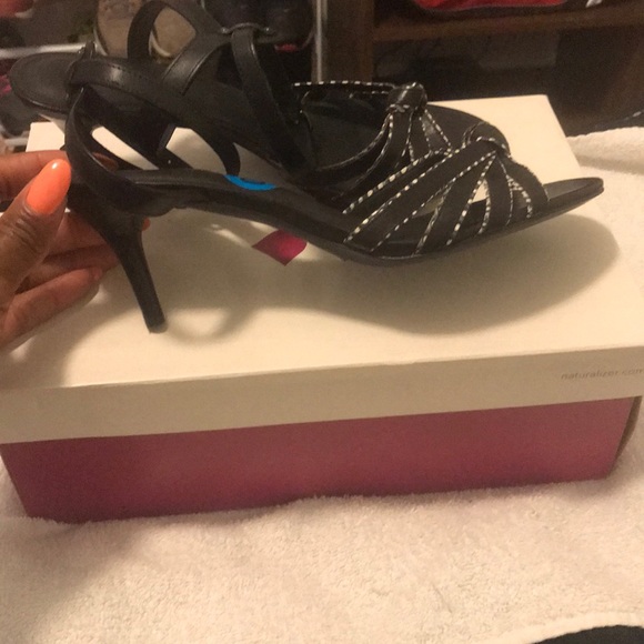 COPY - Authentic COACH KITTEN HEEL Sling back sandal S 9 - Picture 7 of 7